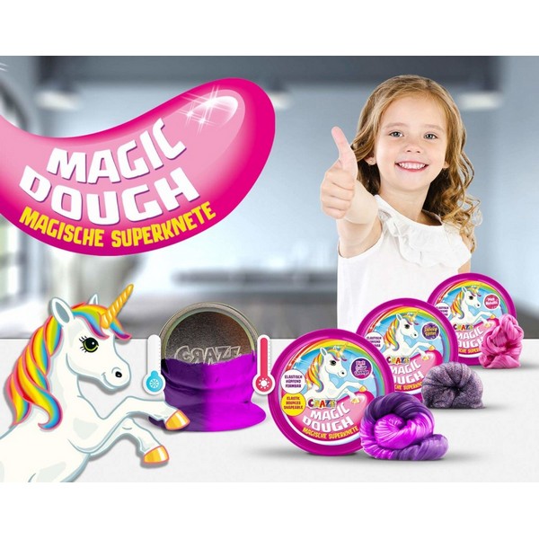 Продукт Craze - Магически разноцветен моделин 80гр. – Еднорог - 0 - BG Hlapeta